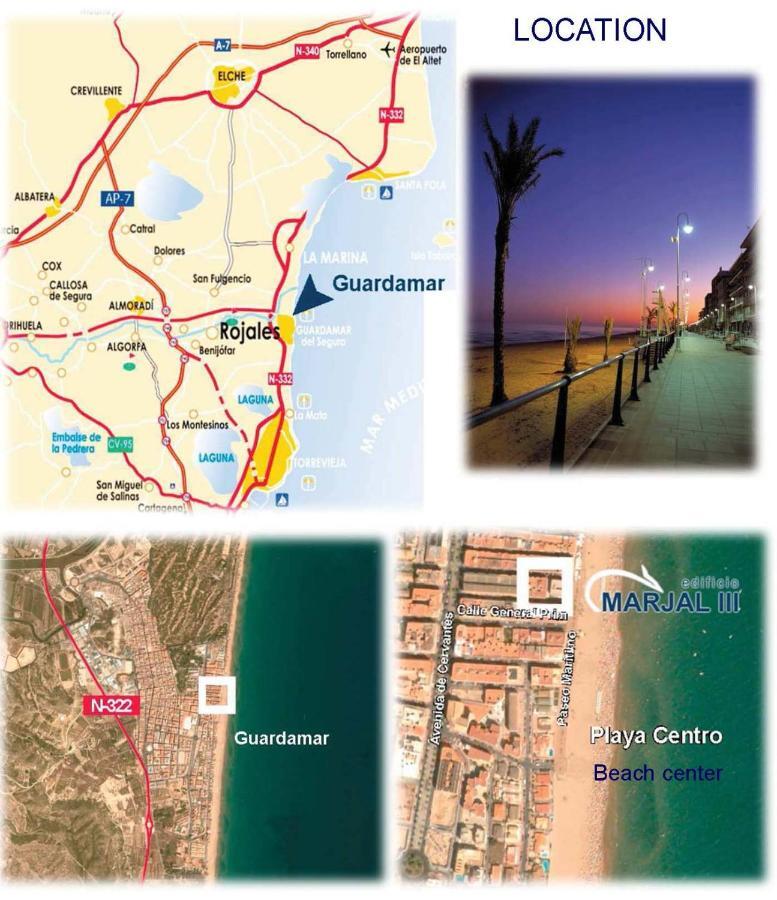 Apartamento 10 Marjal Playa Centro De Guardamar กวาร์ดามาร์เดลเซกูรา ภายนอก รูปภาพ